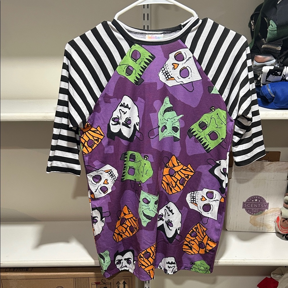 LuLaRoe Multicolor Graphic Shirt